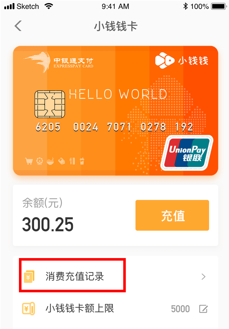 孩子的收支记录怎么查看?